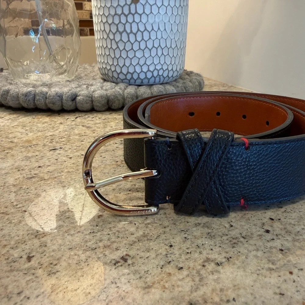 Tommy Hilfiger Black Belt  XL  46”
